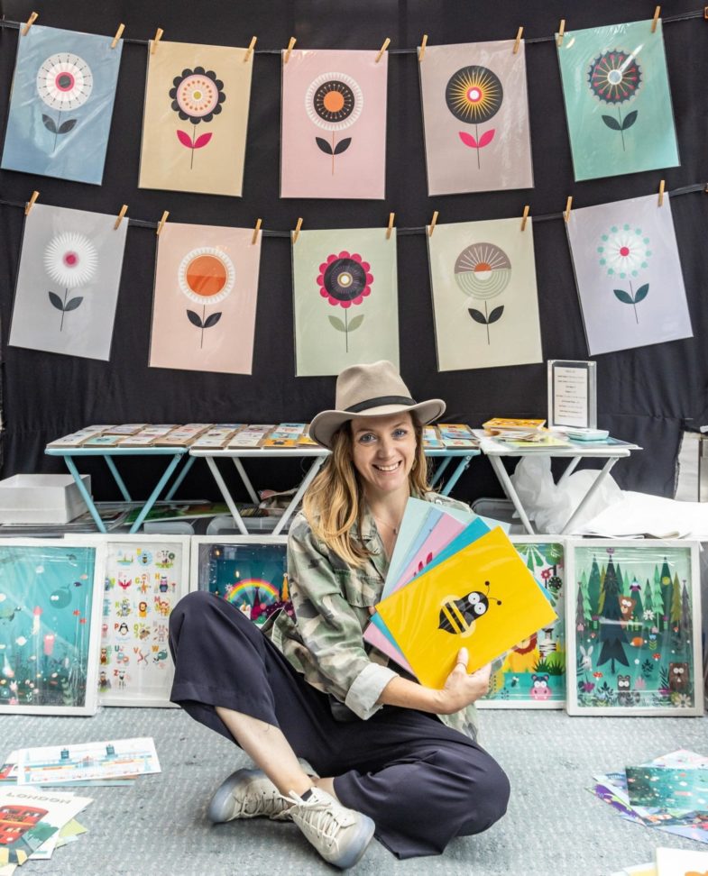 spitalfields Market Stall in East London Art and Craft