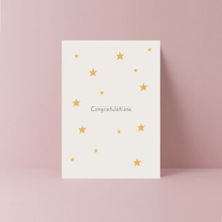 congratulations greetings card