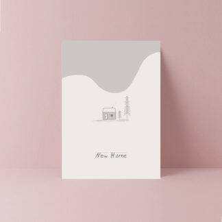 new home greetings card