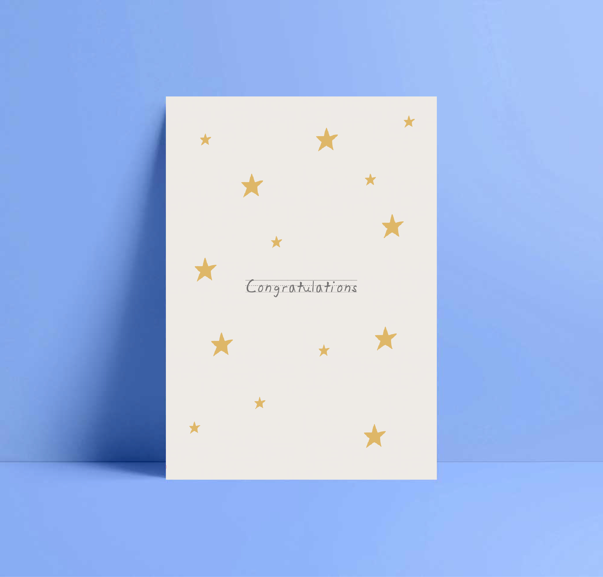 congratulations greetings card