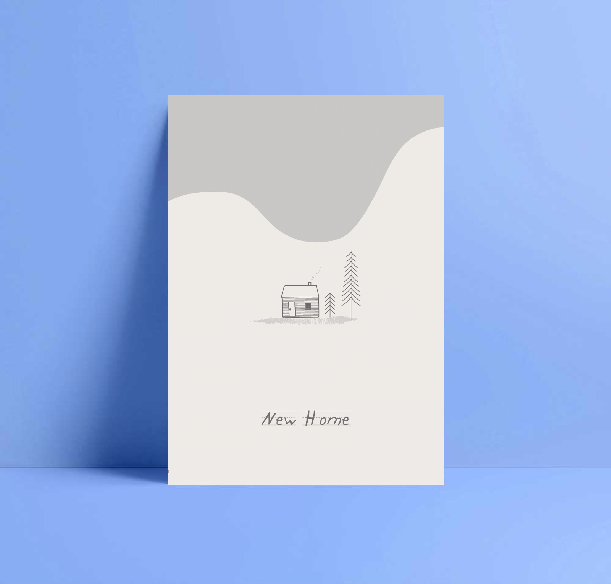 new home greetings card