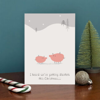 I heard we're getting blankets this christmas