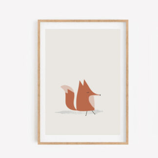 fox a3 & a4 art print