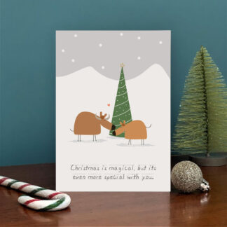 christmas is magical, but it's even more special with you