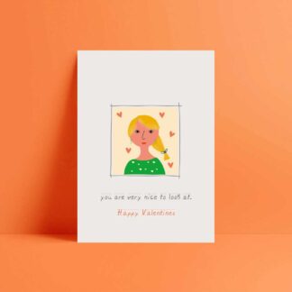 girlfriend valentines day card