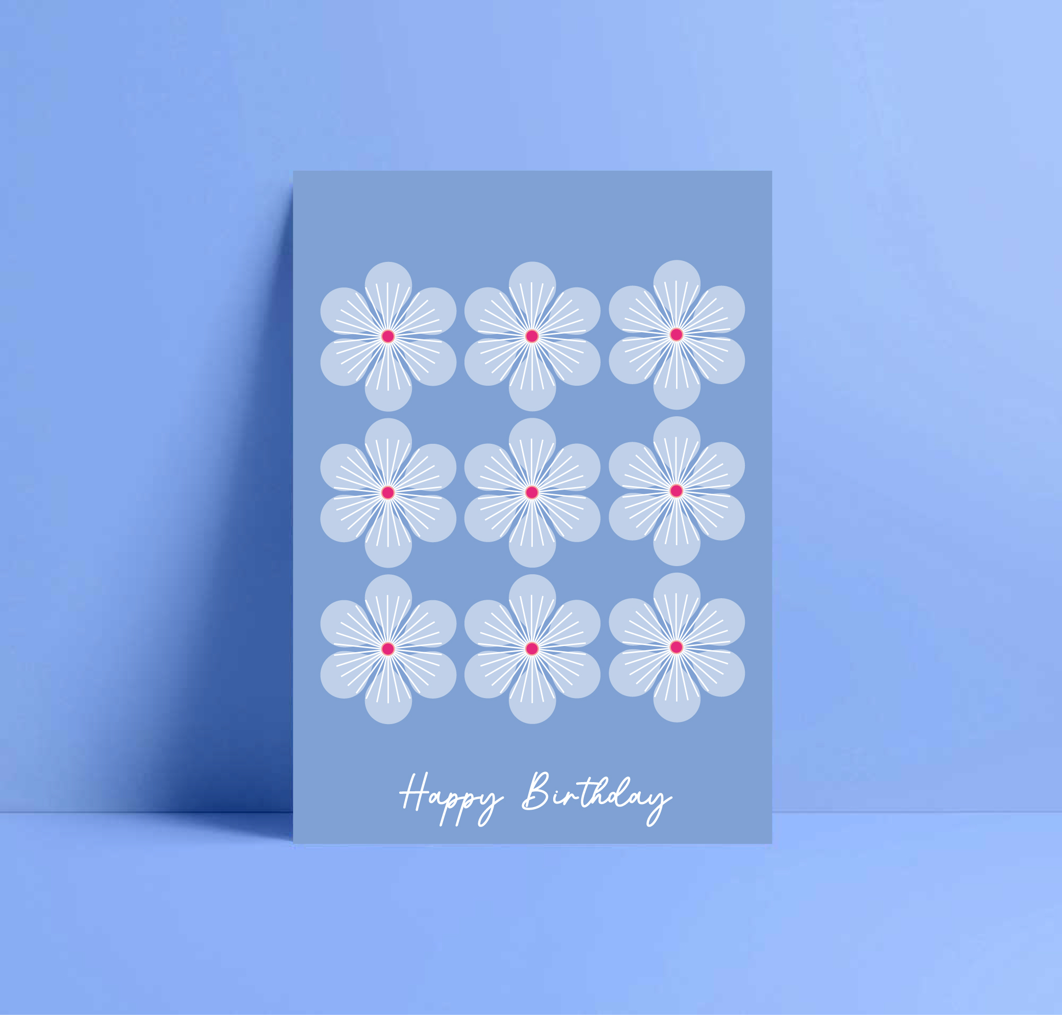 lily of the valley birthday card